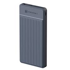 Portronics 10000mAh 12W Slim Power Bank – Dark Blue