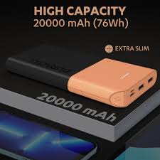 DURACELL 20000mAh 22.5W Fast Charging Power Bank – Multicolor