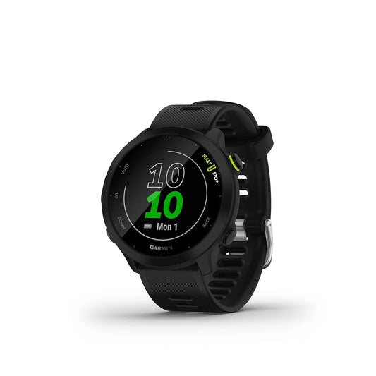 Garmin Forerunner 55 – GPS Running Smartwatch (Black)