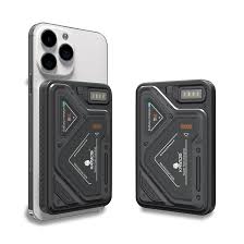 Kratos 10000mAh 22.5W Wired & Wireless MagSafe Power Bank – Black