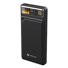 Portronics Luxcell C 10K – 10000mAh 22.5W Fast Charging Ultra Slim Power Bank (Black)