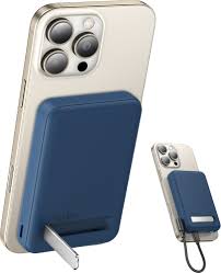 URBN 10000mAh 20W Wired & Wireless MagSafe Nano Power Bank – Blue